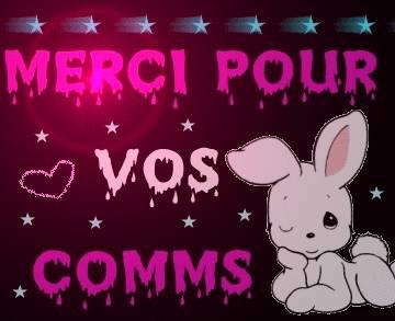 merci pour vos coms